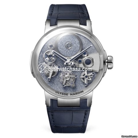 Ulysse Nardin Mens watch Unisex Manual winding White gold 1760-176LE OSM