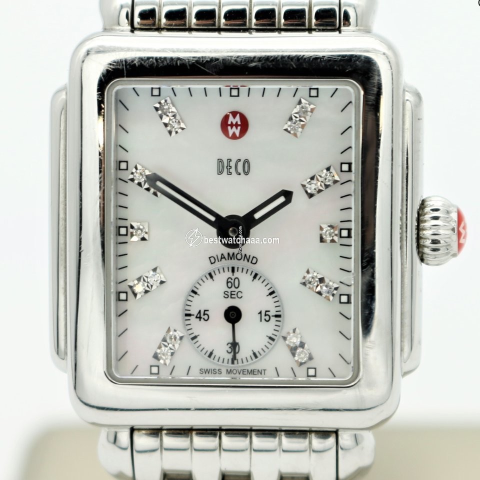 Michele Deco Womens watch Quartz Steel MW06V00A0046