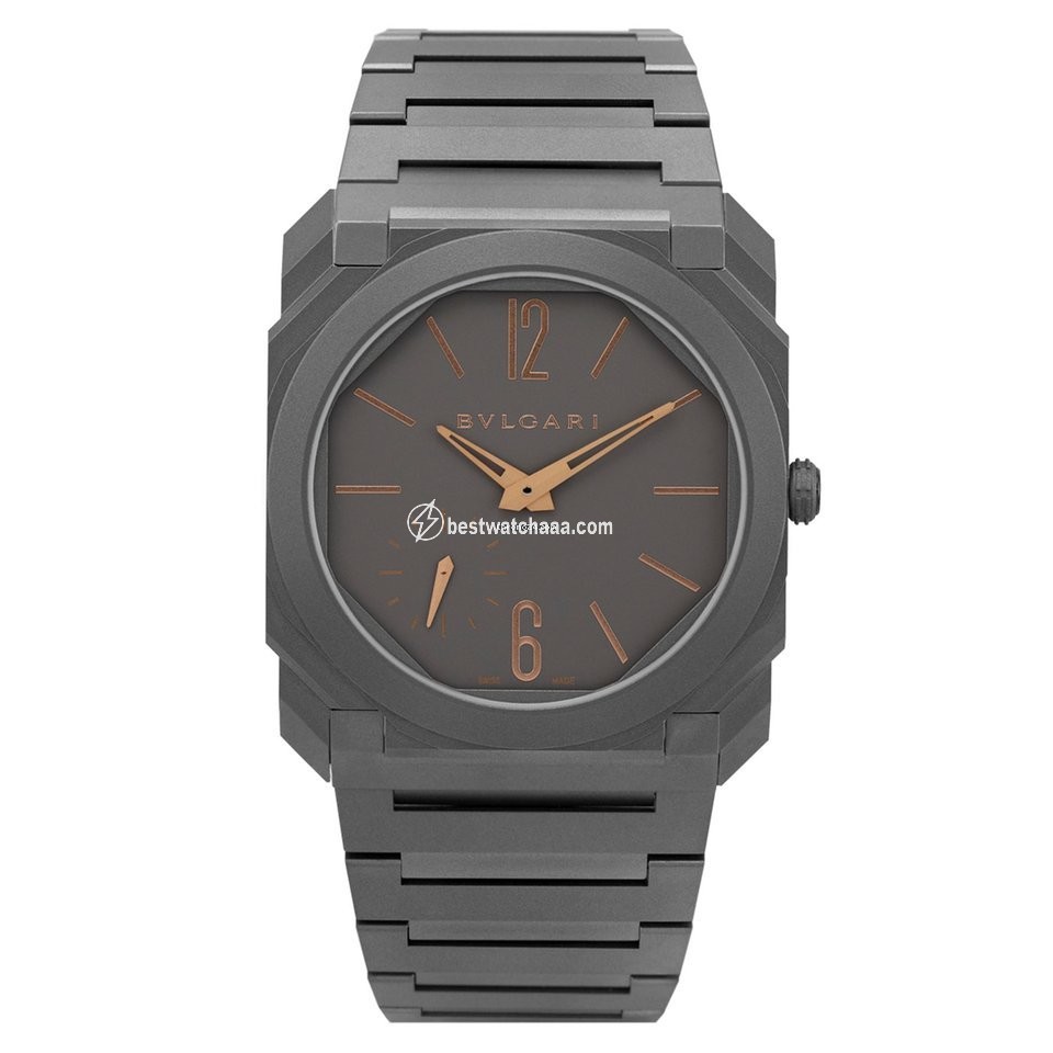Bulgari Octo Mens watch Unisex Automatic Titanium 103137 BGO40PTTGXTAUTO
