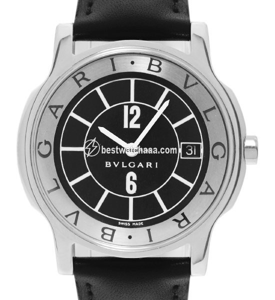 Bulgari Solotempo Mens watch Unisex Quartz Steel ST 35 S