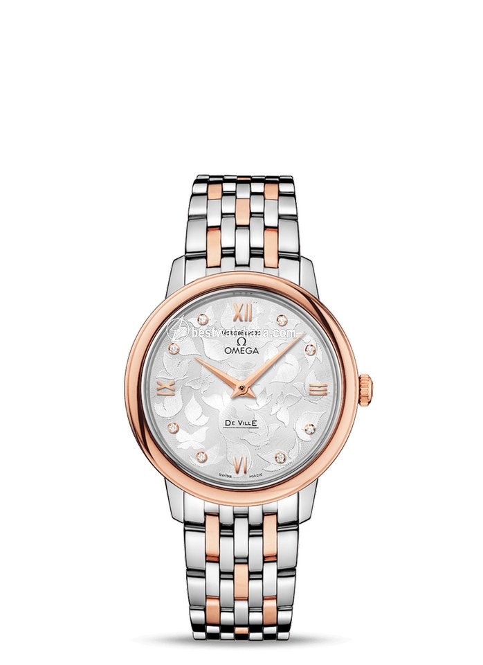 Omega De Ville Prestige Womens watch Quartz Gold Steel 424.20.33.60.52.001