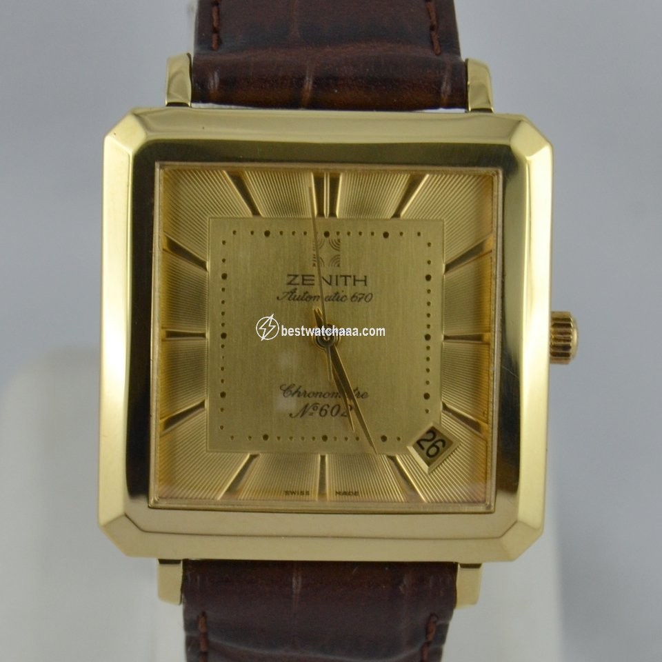 Zenith Mens watch Unisex Automatic Yellow gold 30 00 10670