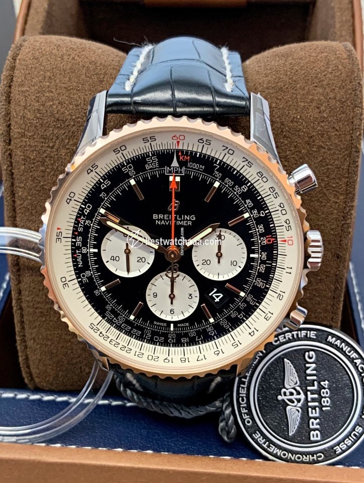 Breitling Navitimer 01 (46 MM) Mens watch Unisex Automatic Gold Steel UB0127211B1P1