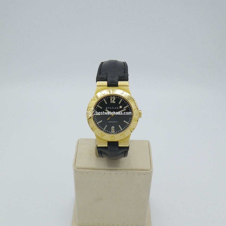 Bulgari Diagono Womens watch Automatic Yellow gold LC29G