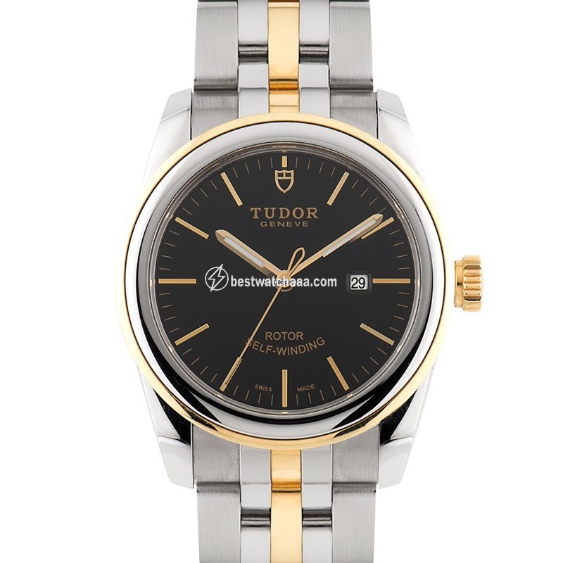 Tudor Glamour Date Womens watch Automatic Gold Steel 53003