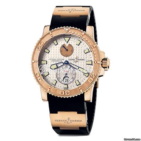 Ulysse Nardin Maxi Marine Diver Mens watch Unisex Automatic Rose gold 266-33-3A 90