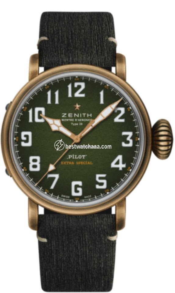 Zenith Pilot Mens watch Unisex Automatic Bronze 29.2430.679 63.I001