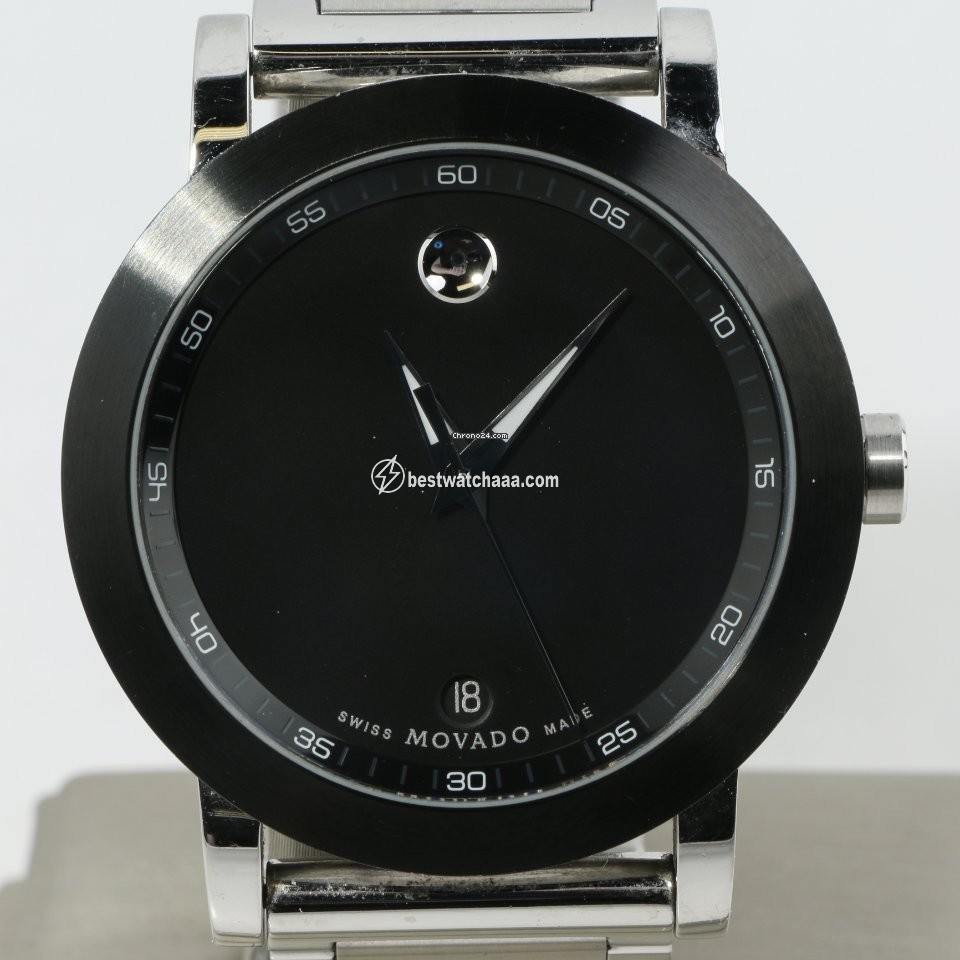 Movado Mens watch Unisex Quartz Steel 07.1.14.1145