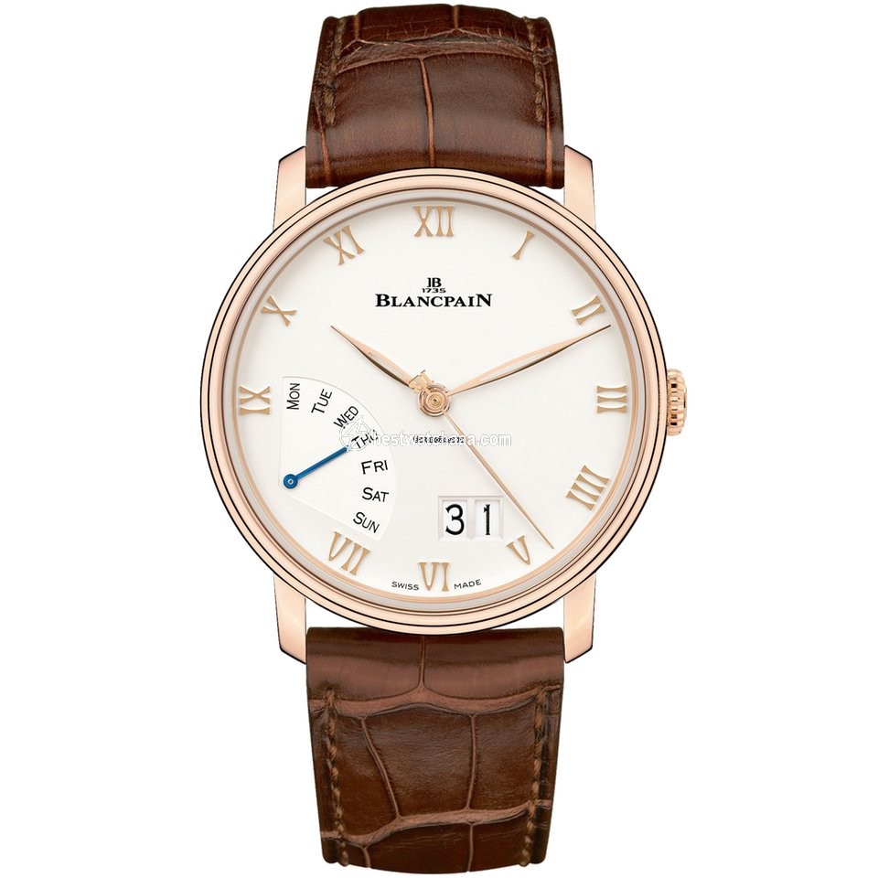 Blancpain Villeret Mens watch Unisex Automatic Red gold 6668-3642-55A