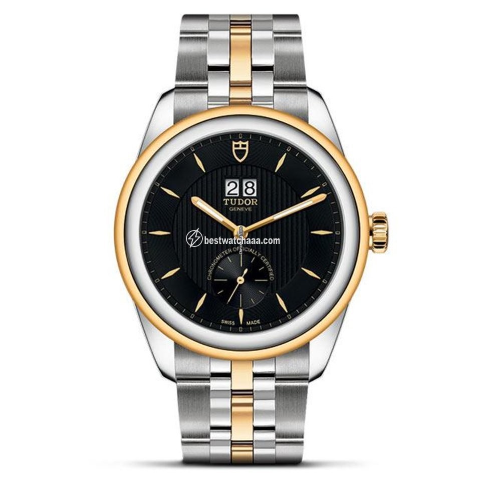Tudor Glamour Double Date Mens watch Unisex Automatic Gold Steel M57103-0002