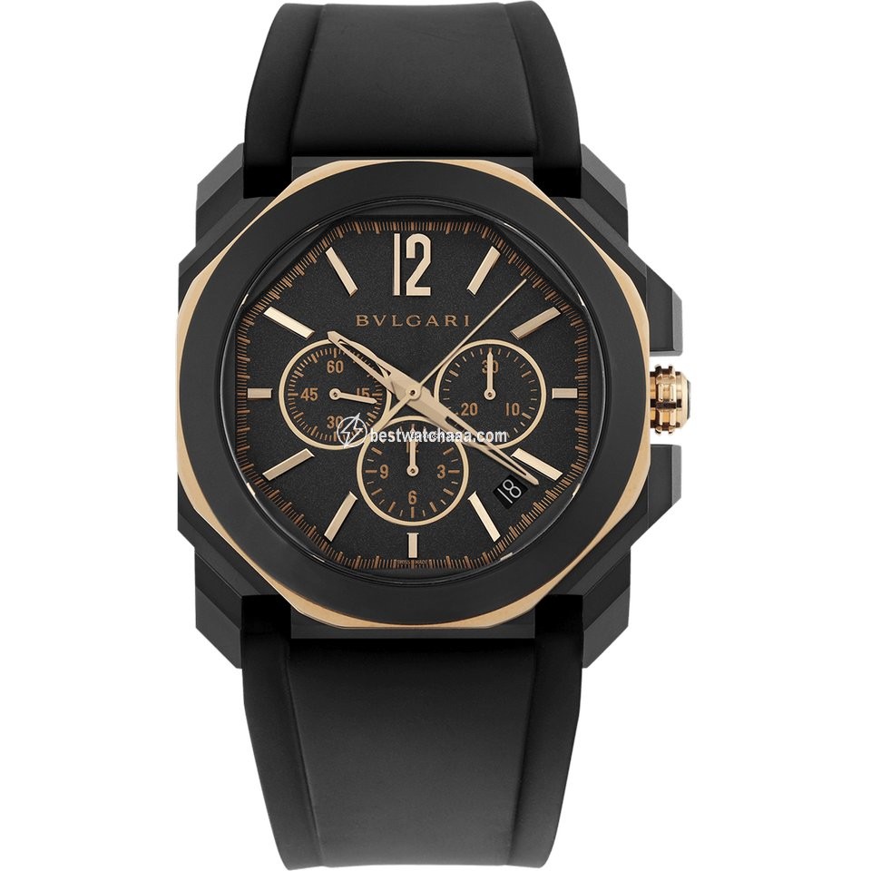 Bulgari Octo Mens watch Unisex Automatic Gold Steel 103075 BG041PBBSGVDCH