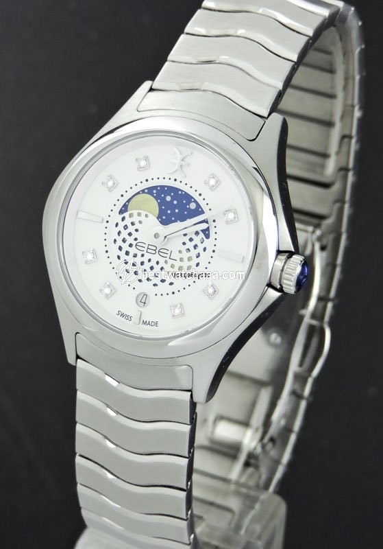 Ebel Wave Womens watch Quartz Steel 1216372