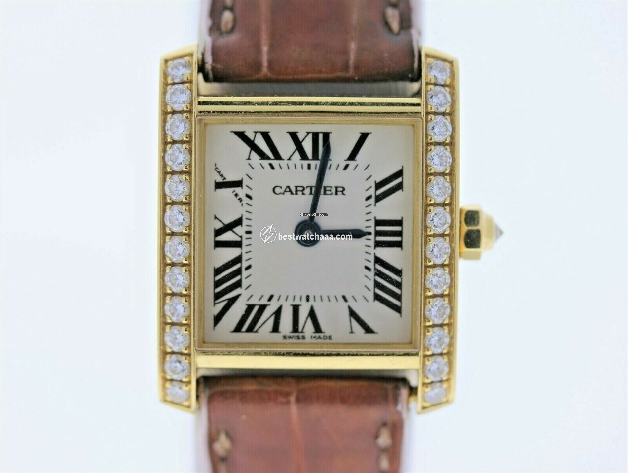 Cartier Tank Francaise Quartz Yellow gold WE100151