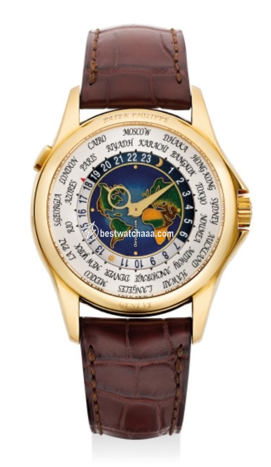 Patek Philippe World Time Mens watch Unisex Automatic Yellow gold 5131J-014