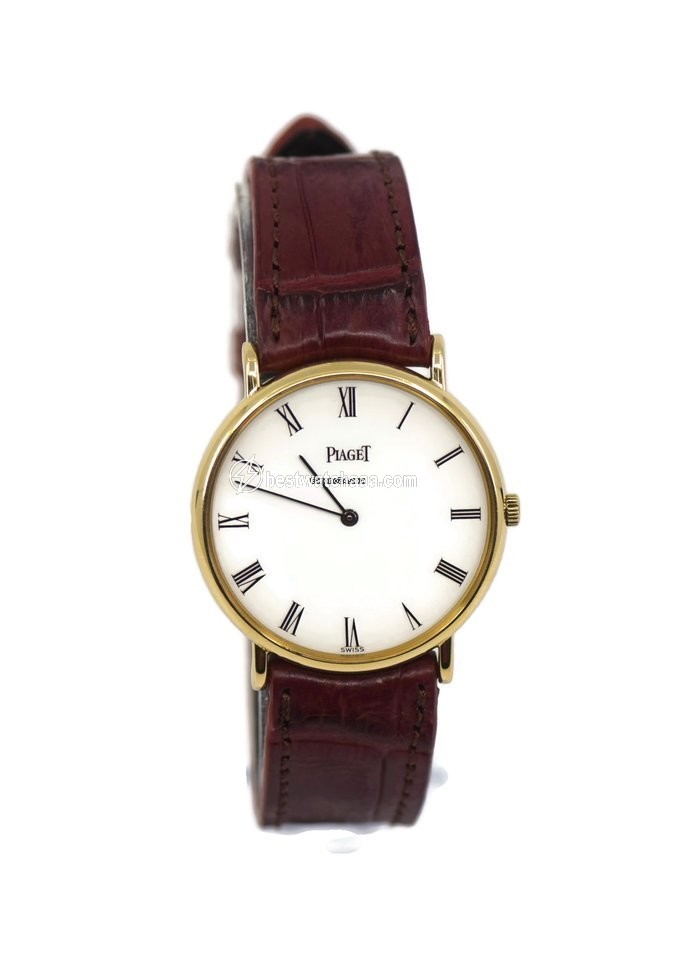 Piaget Mens watch Unisex Quartz Yellow gold 8065