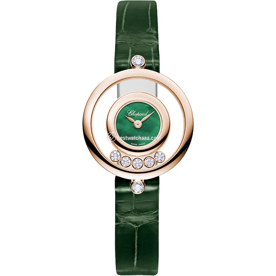 Chopard Happy Diamonds Womens watch Quartz Rose gold 209415-5002