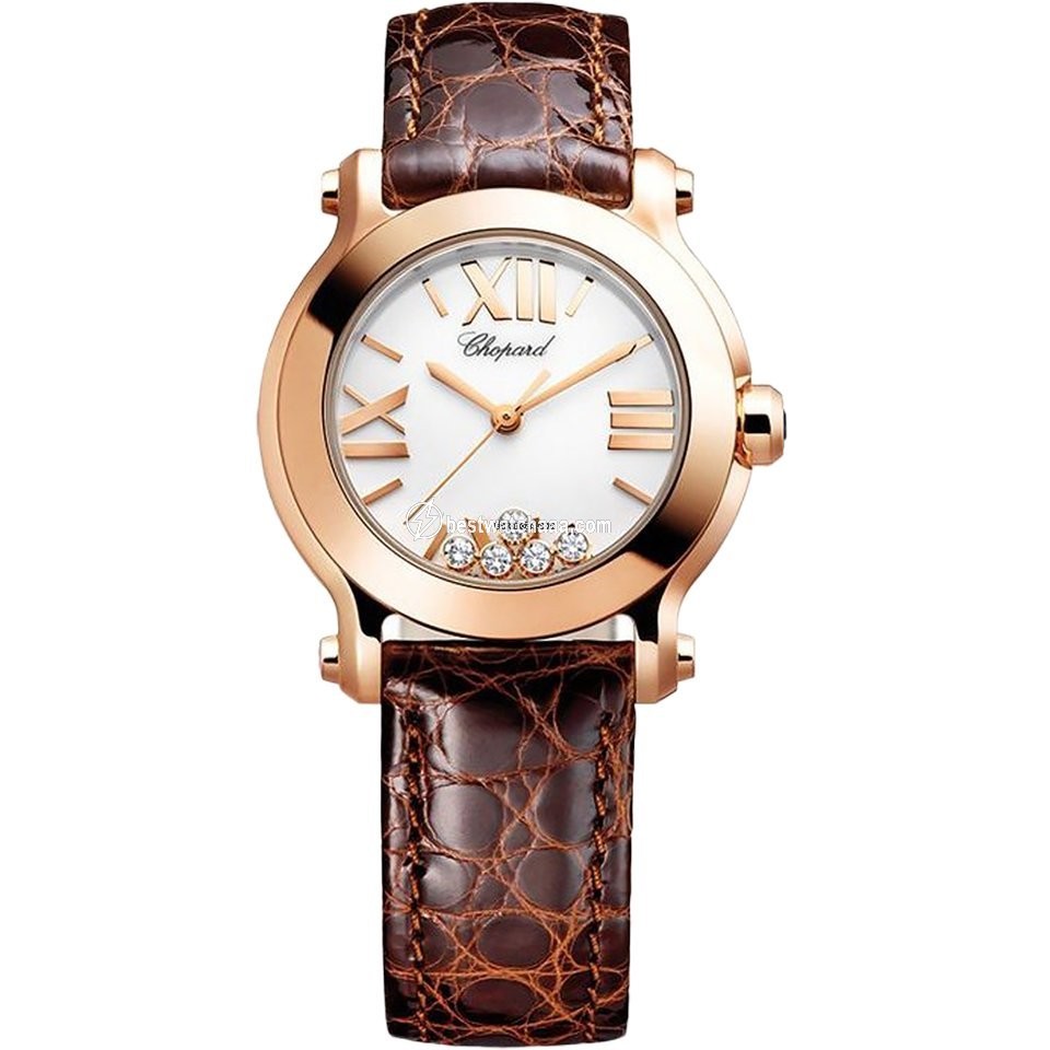 Chopard Happy Sport Womens watch Quartz Rose gold 274189-5010