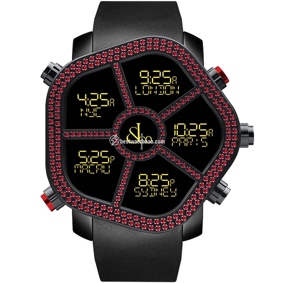 Jacob & Co. Mens watch Unisex Quartz Steel GH100.11.UU.PB.A