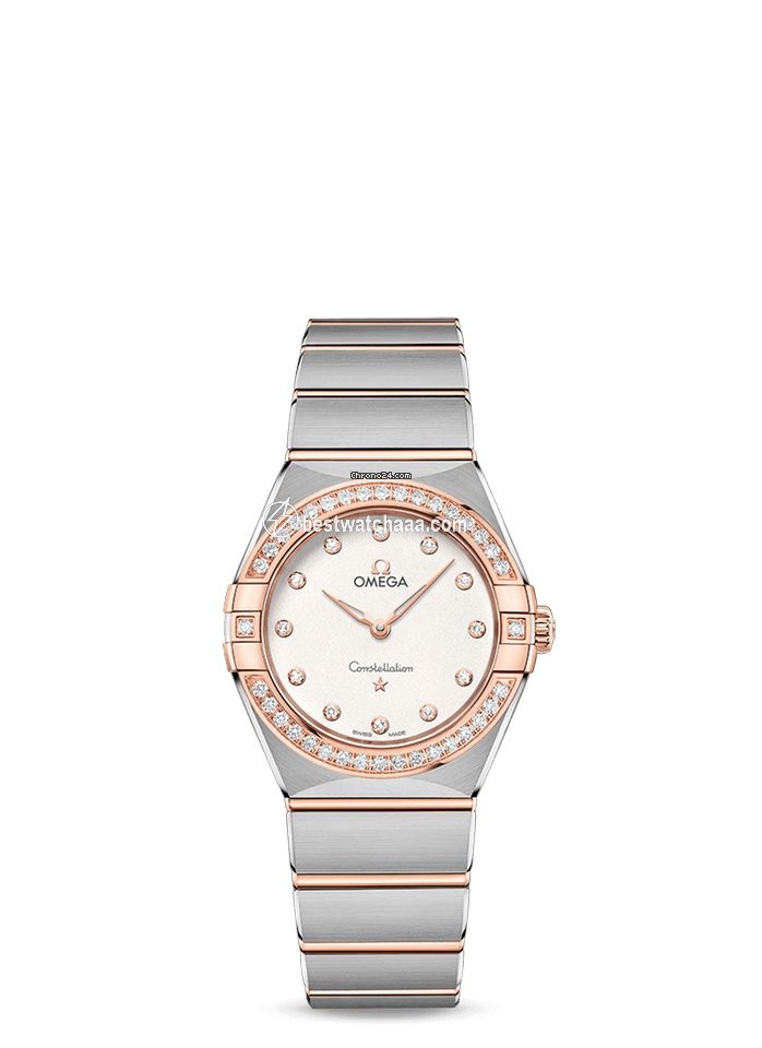 Omega Constellation Quartz Womens watch Quartz Gold Steel 131.25.28.60.52.001