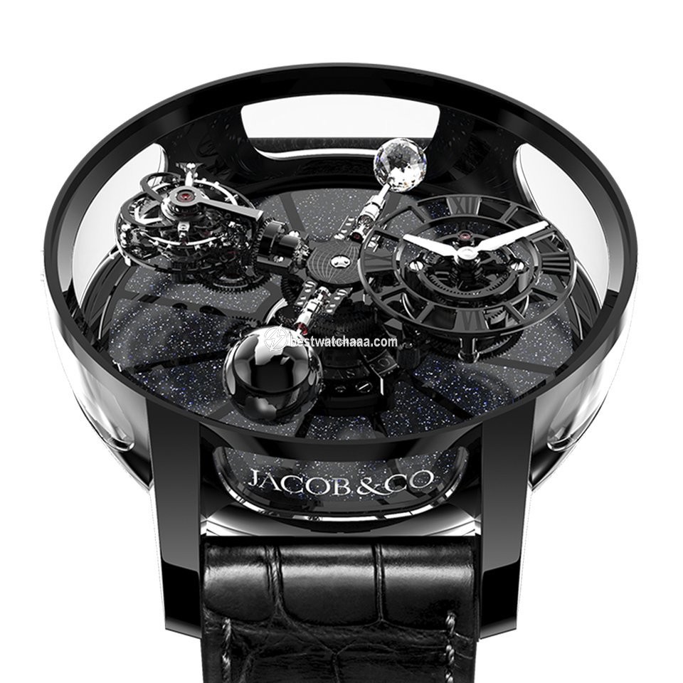 Jacob & Co. Astronomia Mens watch Unisex Manual winding Ceramic AT100.95.KK.SD.B
