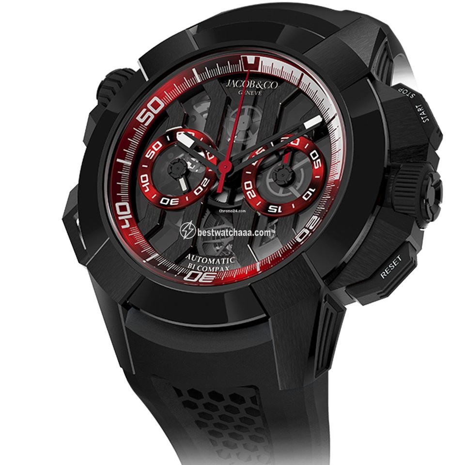 Jacob & Co. Mens watch Unisex Automatic Titanium EC311.21.SB.BR.A