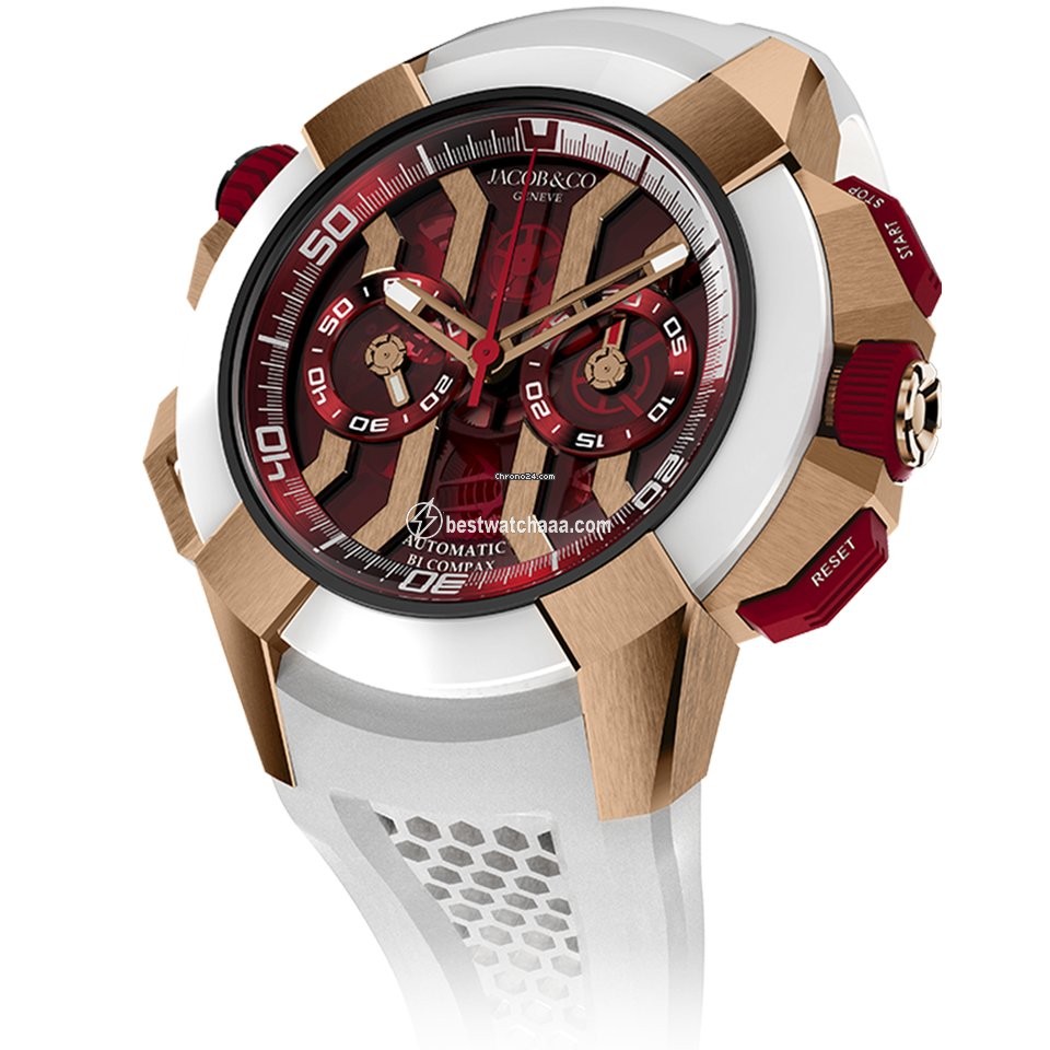 Jacob & Co. Mens watch Unisex Automatic Rose gold EC313.42.SA.RR.F