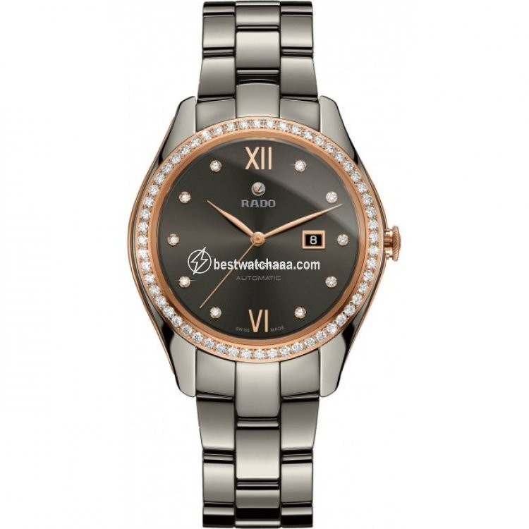 Rado HyperChrome Diamonds Womens watch Automatic Ceramic R32523702