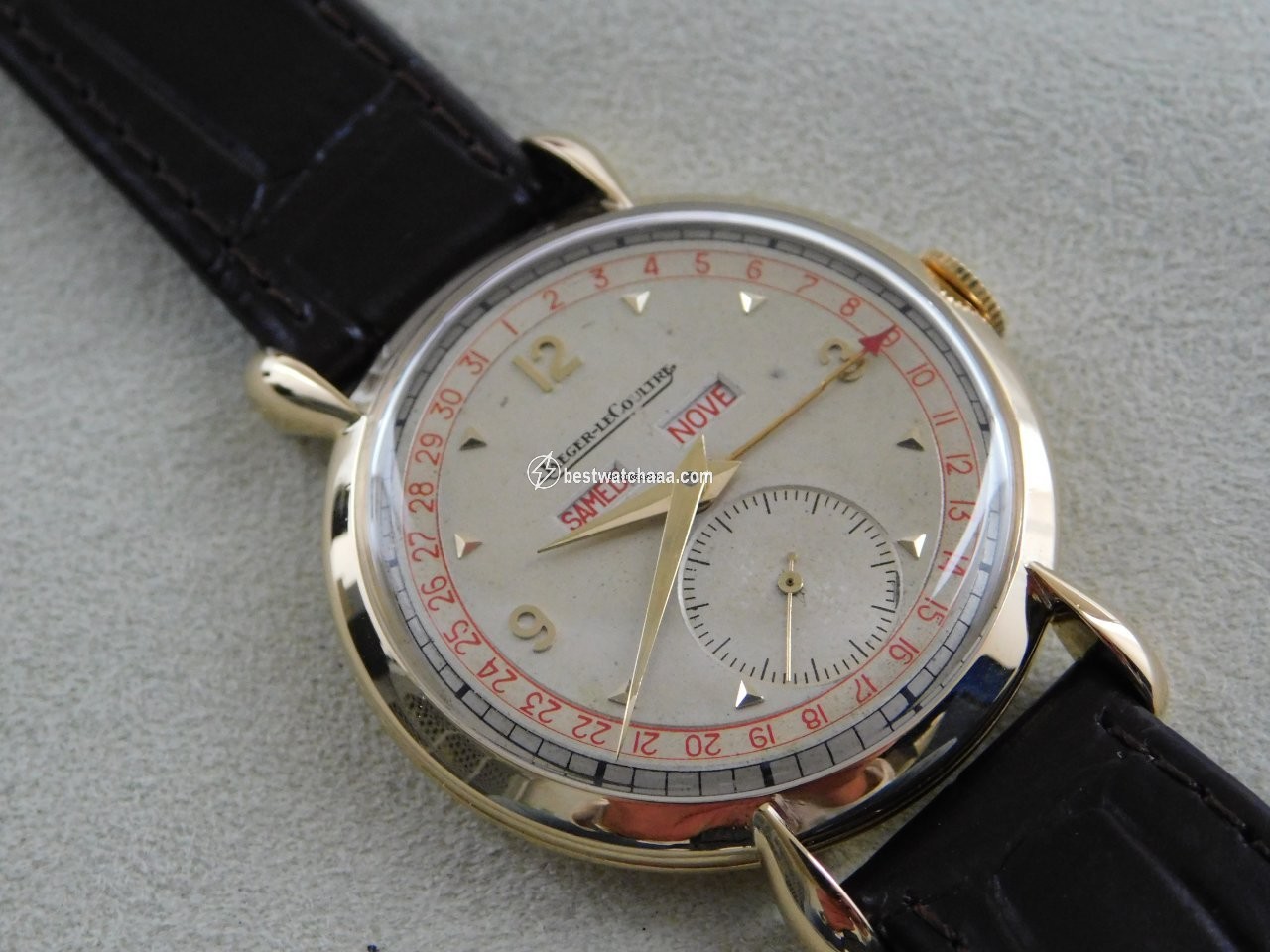 Jaeger-LeCoultre Mens watch Unisex Manual winding Yellow gold 272749
