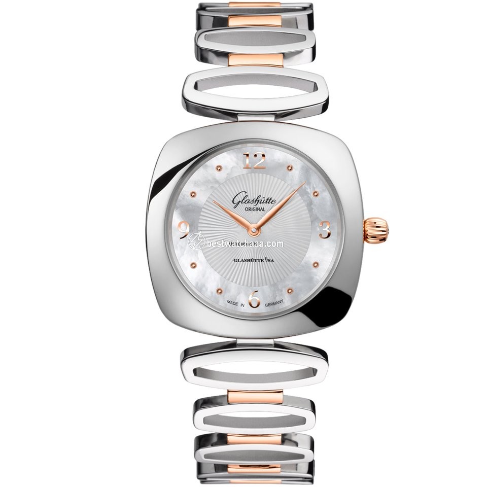Glash��tte Original Pavonina Womens watch Quartz Steel 1-03-02-03-06-14