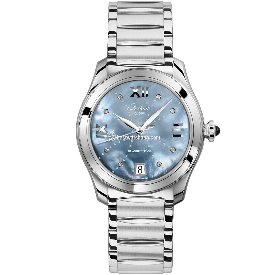 Glash��tte Original Lady Serenade Womens watch Automatic Steel 1-39-22-11-02-34