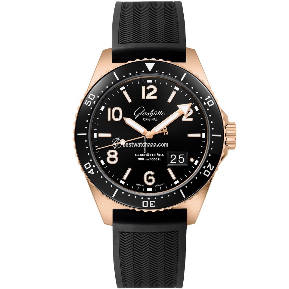 Glash��tte Original Mens watch Unisex Automatic Red gold 1-36-13-03-90-33