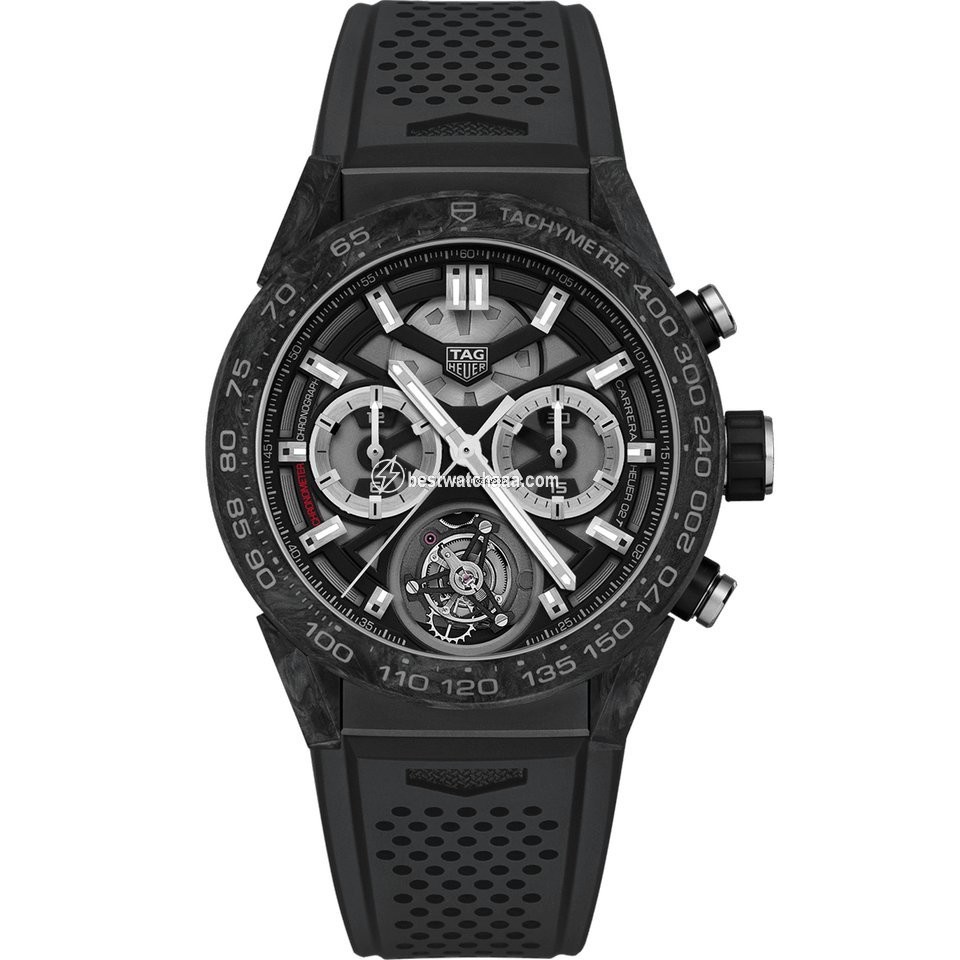 TAG Heuer Carrera Heuer-02T Mens watch Unisex Automatic Titanium CAR5A8W.FT6071
