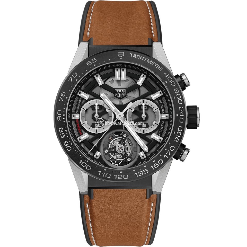 TAG Heuer Carrera Heuer-02T Mens watch Unisex Automatic Titanium CAR5A8Y.FT6072