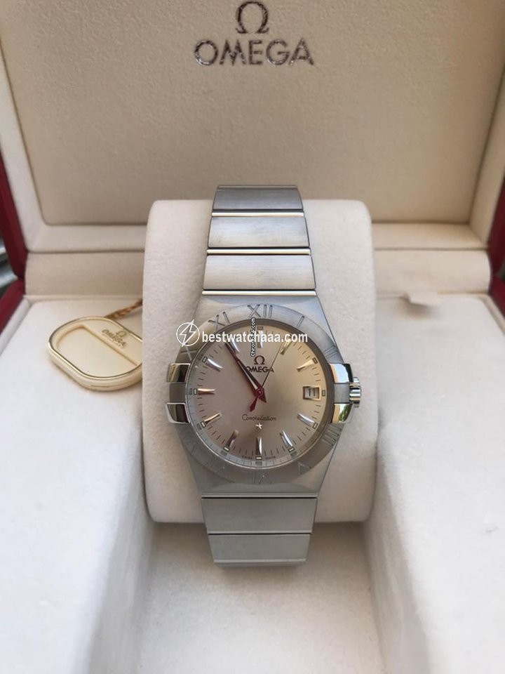 Omega Constellation Quartz Mens watch Unisex Quartz Gold Steel 12310356002001