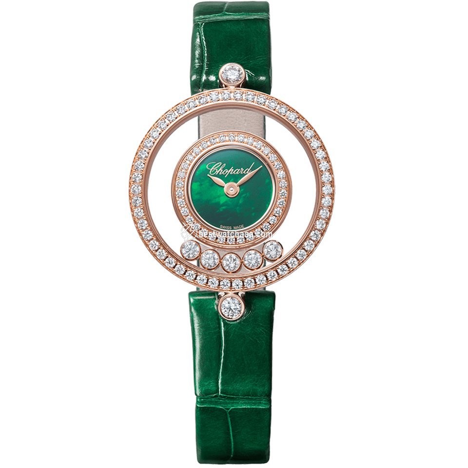 Chopard Happy Diamonds Womens watch Quartz Rose gold 203957-5209