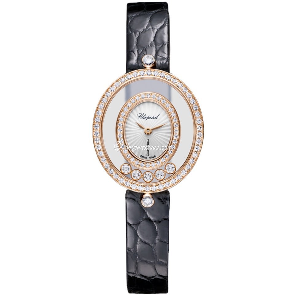 Chopard Happy Diamonds Womens watch Quartz Rose gold 204292-5301