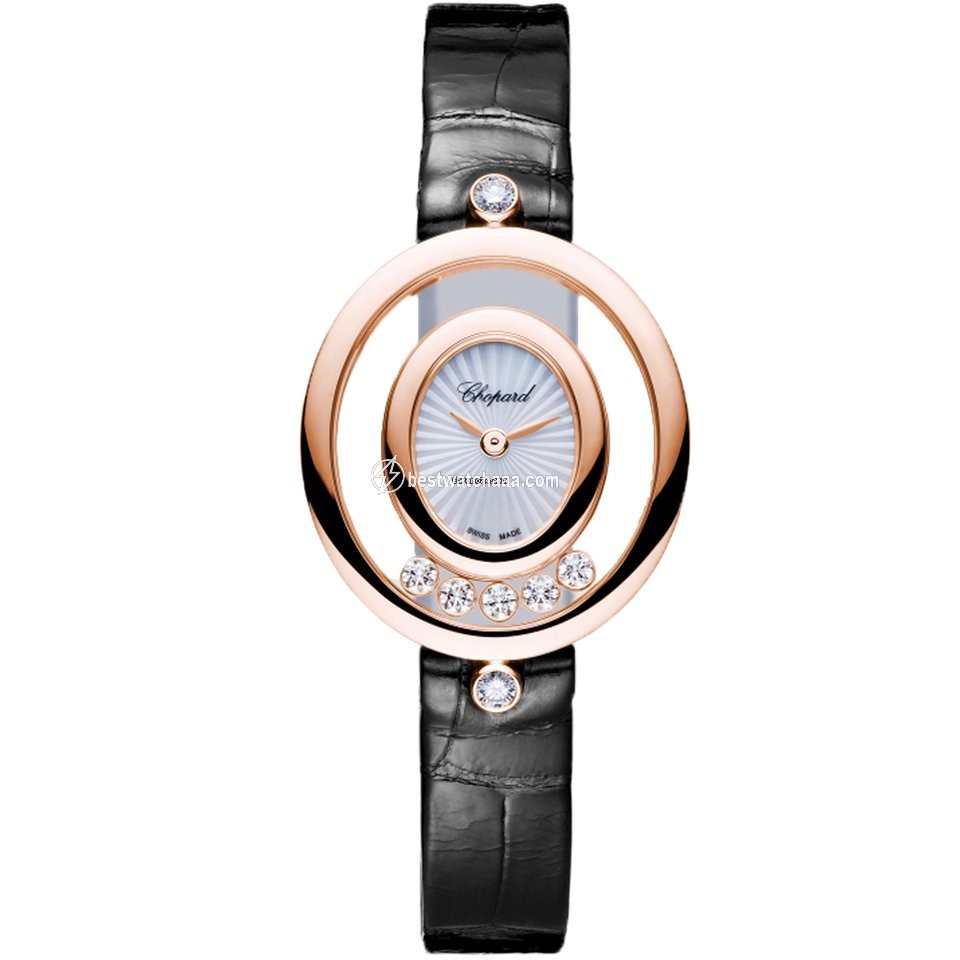 Chopard Happy Diamonds Womens watch Quartz Rose gold 204305-5301
