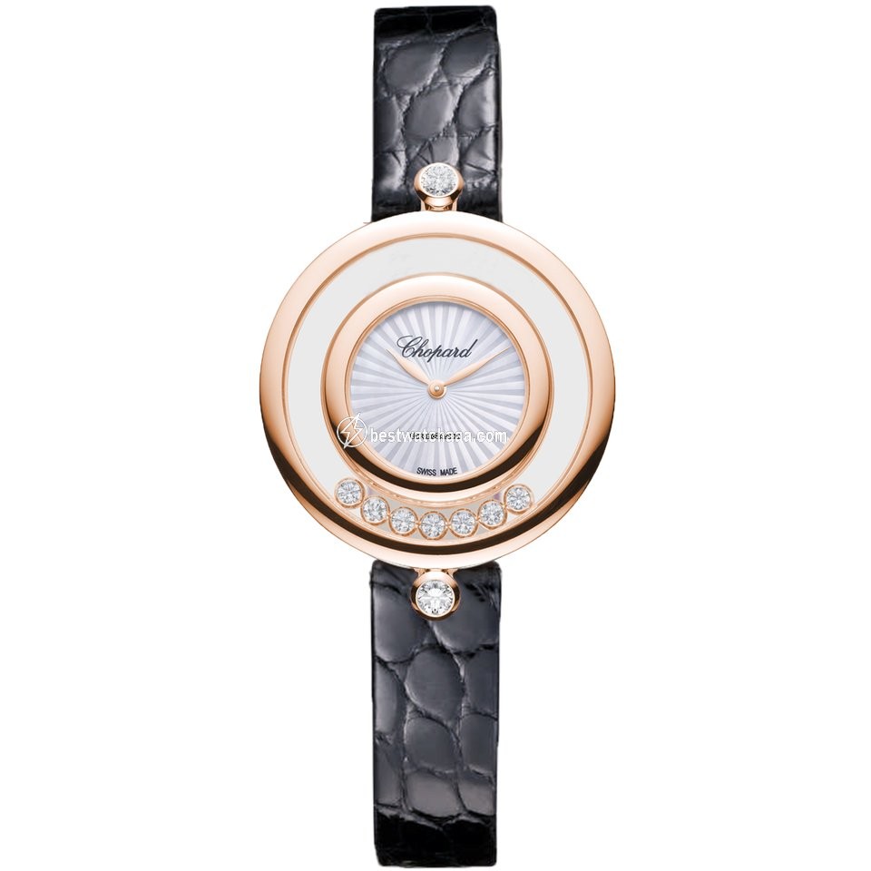 Chopard Happy Diamonds Womens watch Quartz Rose gold 209426-5001