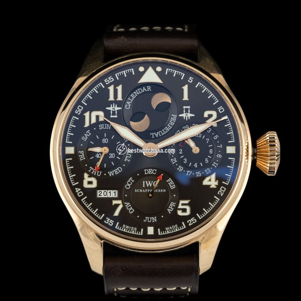 IWC Big Pilot Mens watch Unisex Automatic Rose gold IW502617