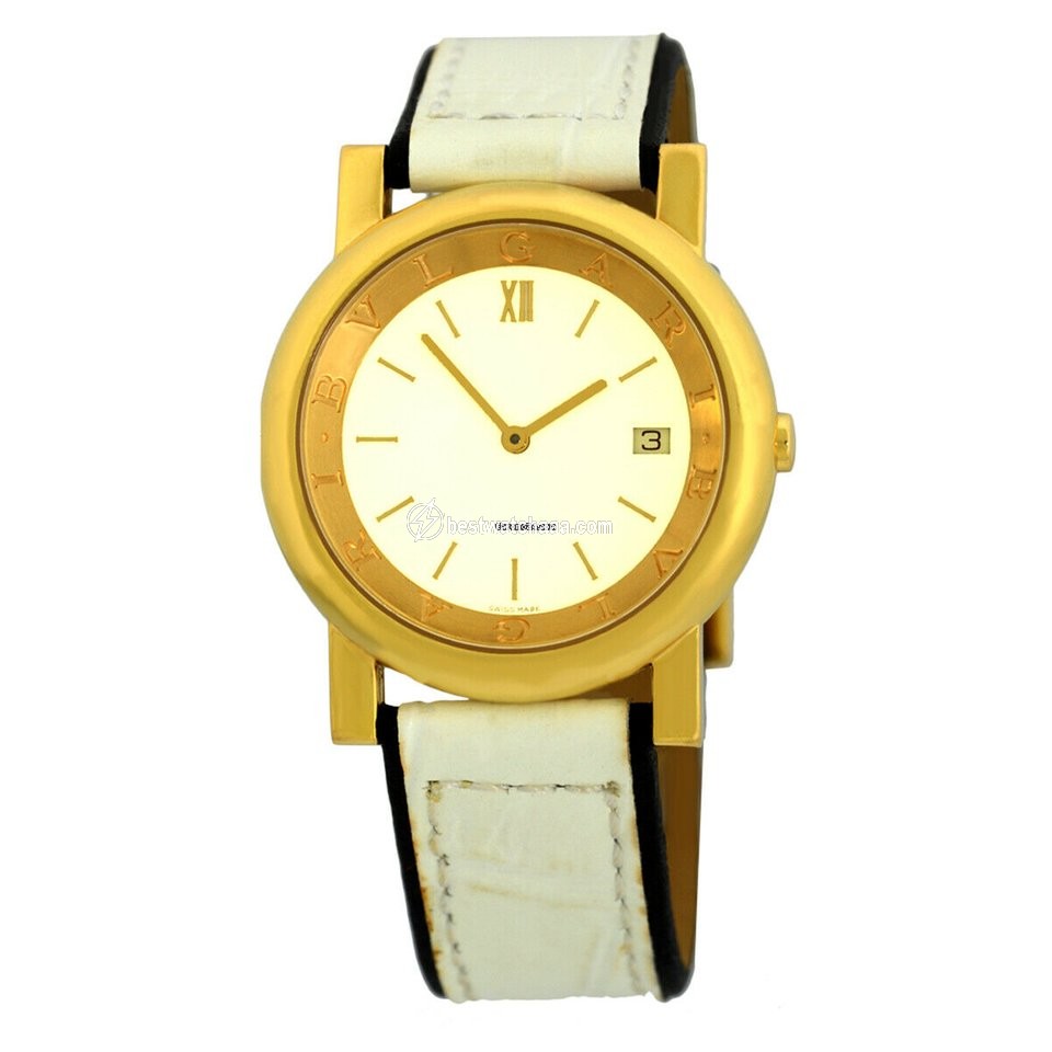 Bulgari Mens watch Unisex Automatic Yellow gold AT 35 GL