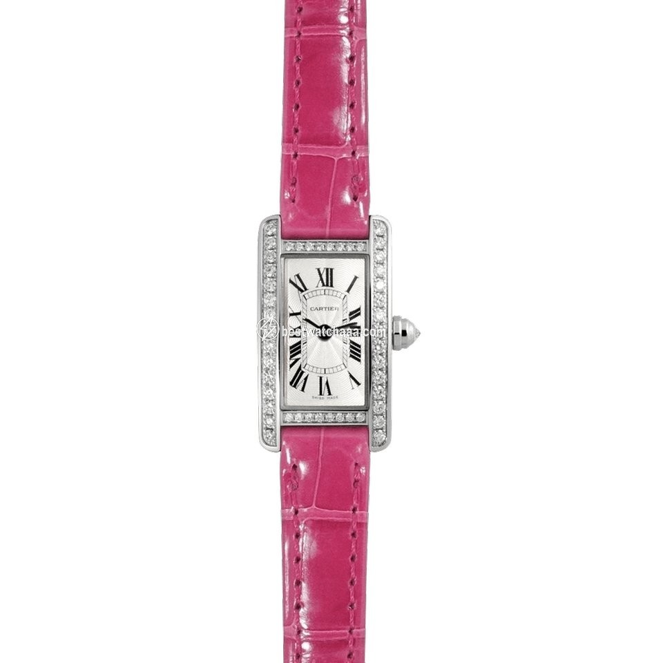 Cartier Tank Americaine Womens watch Quartz White gold WB710015