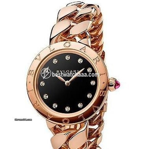 Bulgari Womens watch Quartz Rose gold 102036
