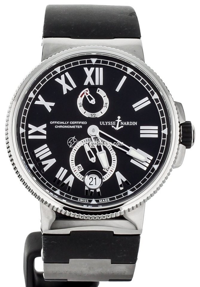 Ulysse Nardin Marine Chronometer Manufacture Mens watch Unisex Automatic Steel 1183-122-42