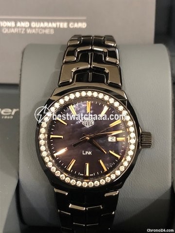 TAG Heuer Link Lady Womens watch Quartz Ceramic WBC1390.BH0744