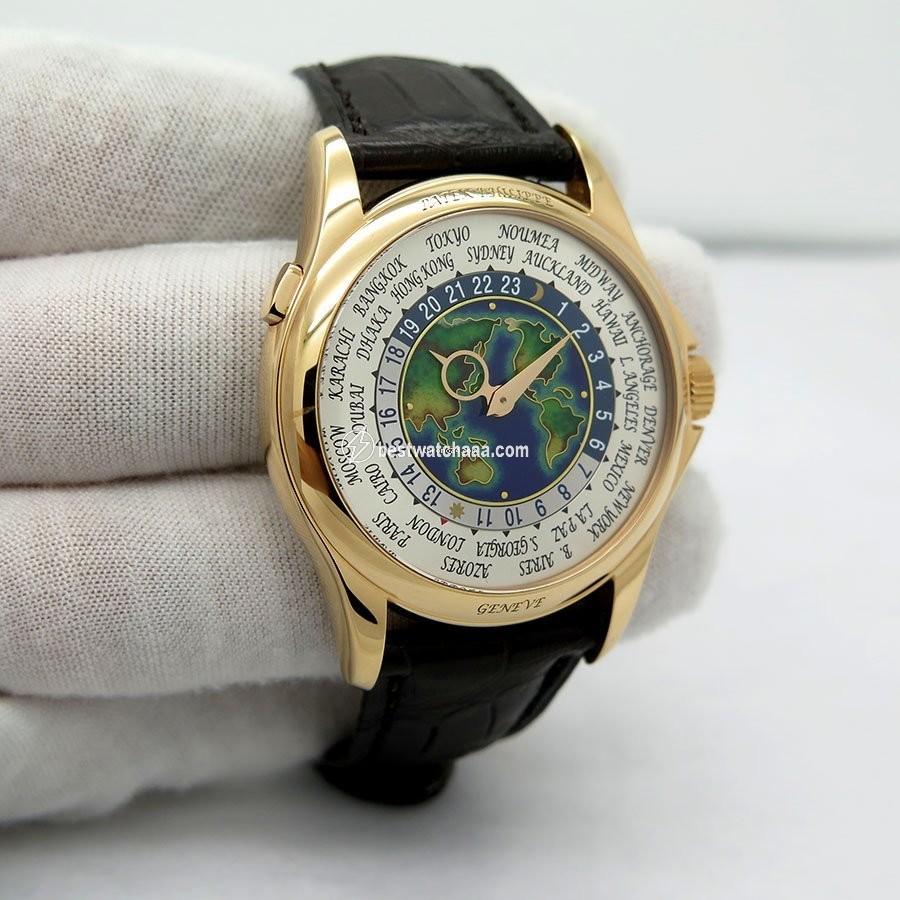 Patek Philippe World Time Mens watch Unisex Automatic Rose gold 5131R-001