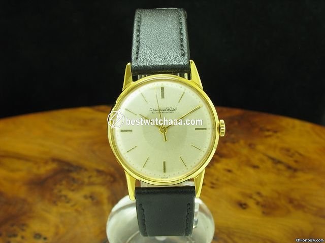 IWC Mens watch Unisex Manual winding Yellow gold 805