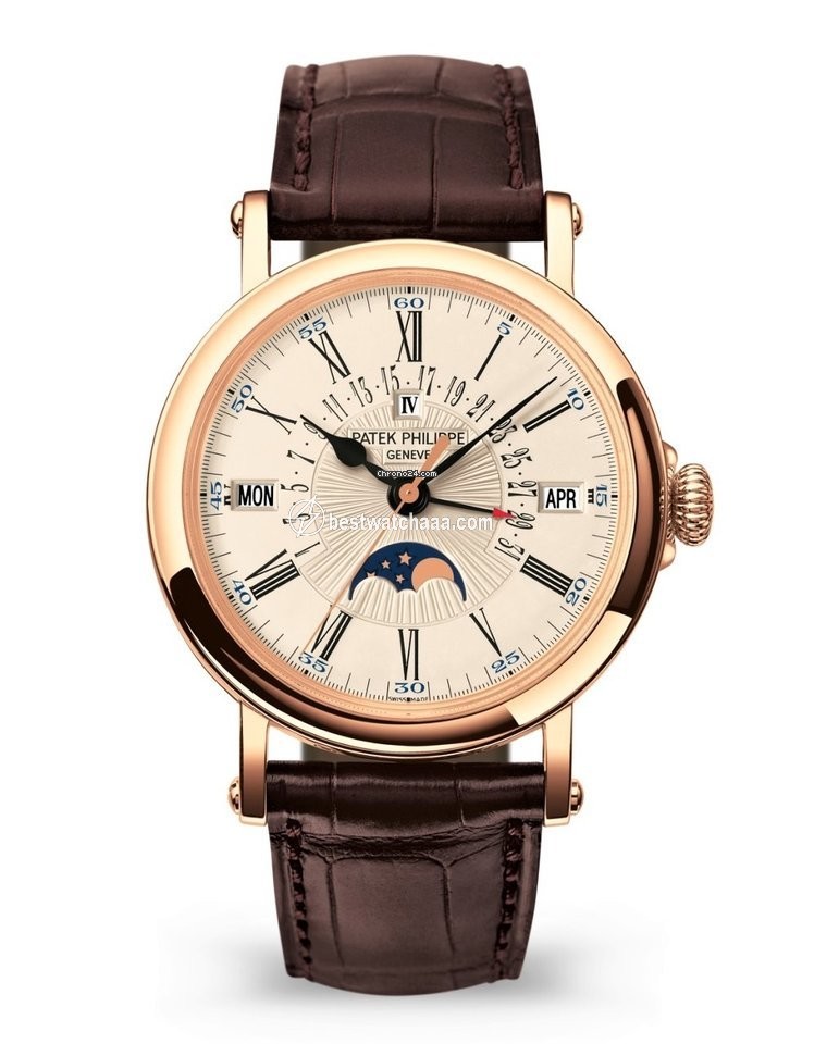 Patek Philippe Perpetual Calendar Mens watch Unisex Automatic Rose gold 5159R-001