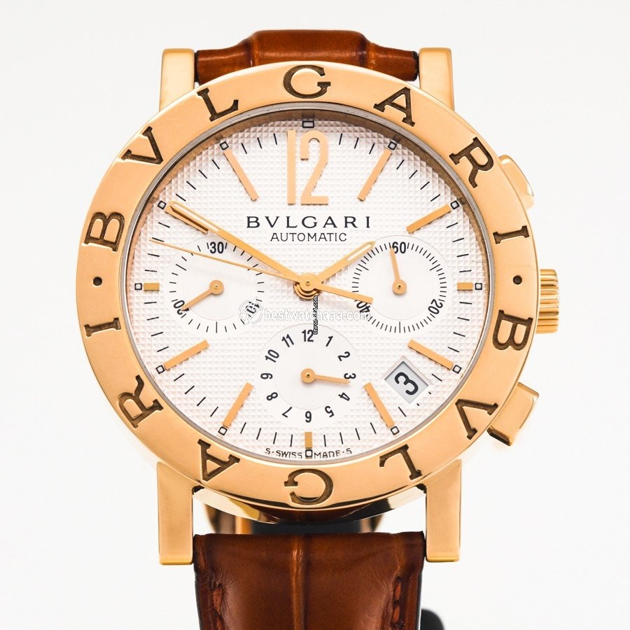 Bulgari Bulgari Mens watch Unisex Automatic Yellow gold BB 38 GL CH