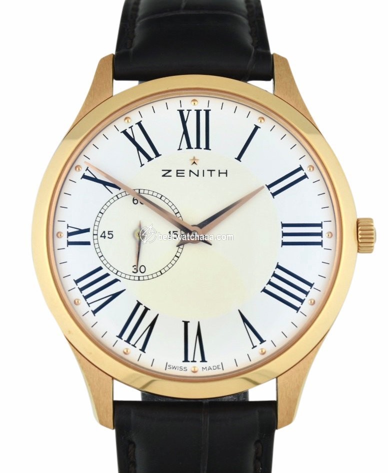 Zenith Elite Ultra Thin Mens watch Unisex Automatic Rose gold 18.2010.681 11.C498