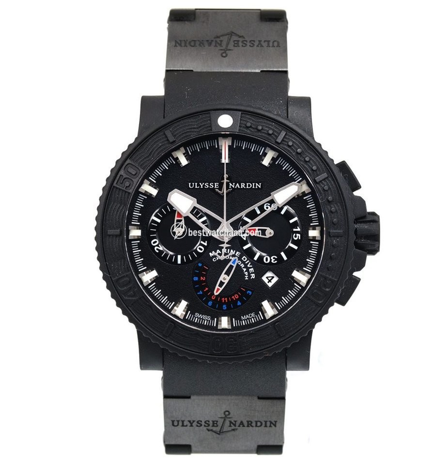 Ulysse Nardin Diver Black Sea Mens watch Unisex Automatic Steel 353-92